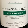 Domaine Henri Gouges Les Pruliers Nuits St Georges 2011 1.5L