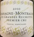 Pascal Marchand Ruchottes Chassagne-Montrachet 2010