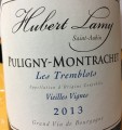 Hubert Lamy Puligny Montrachet Tremblots 2013